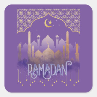 Ramadan Square Sticker