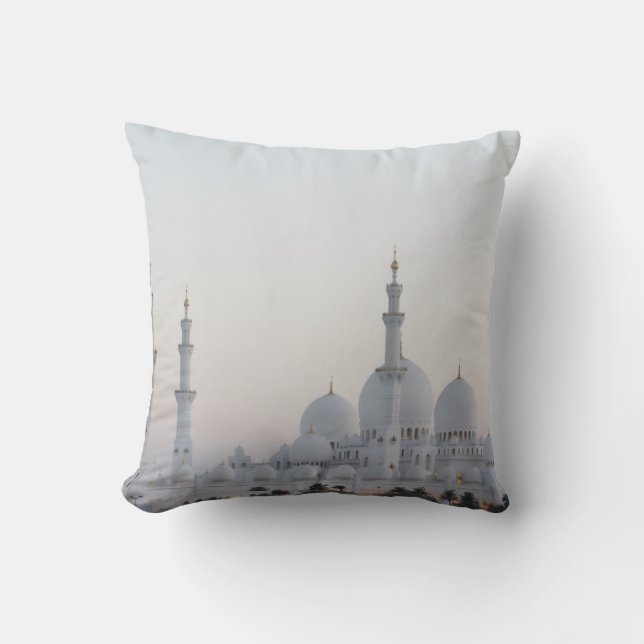 Ramadan Throw Pillow · Islamic Home Decor · (Front)