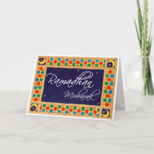 Ramadhan Mubarak Greeting Card