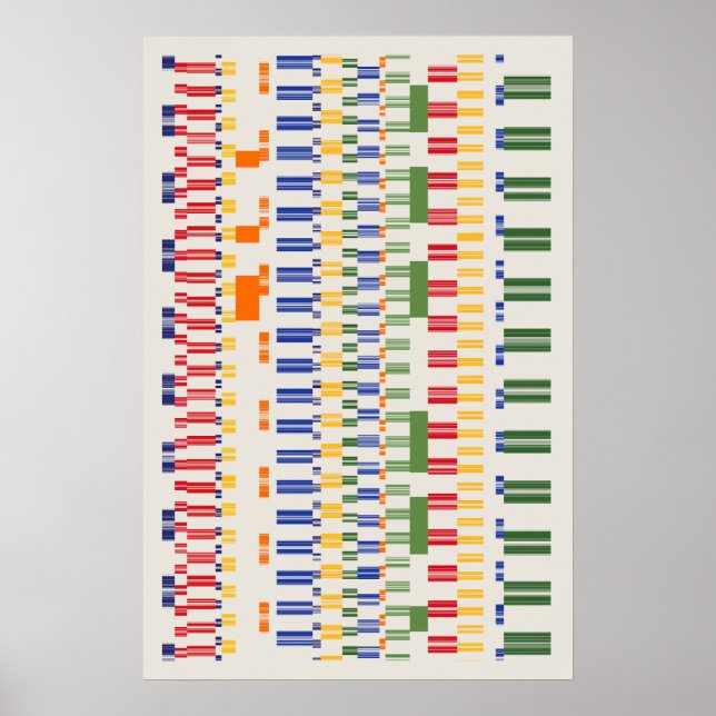 Ramanujannumbers Pattern  Poster (Front)