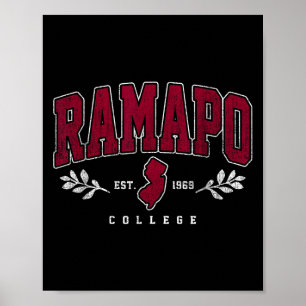 Ramapo Institute Of Technology Arch Retro For Men  Poster