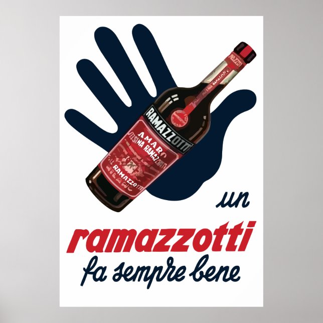 RAMAZZOTTI POSTER (Front)