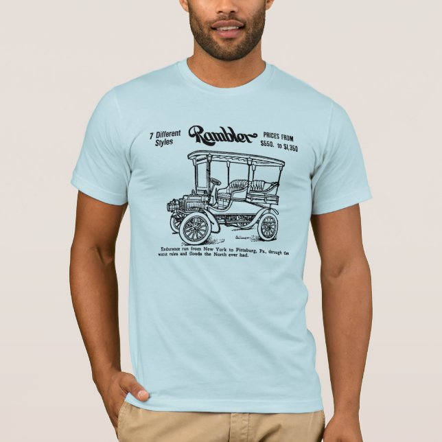 Rambler Auto Ad 1904 T-Shirt (Front)