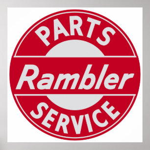 Rambler Parts and Service sign