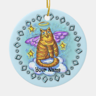 Ramboe Kitty Cat Angel  ornament