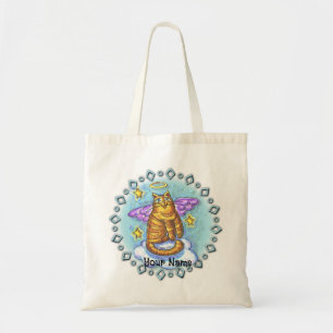 Ramboe Kitty Cat Angel Tote Bag