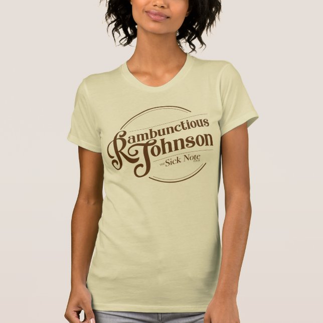 Rambunctious Johnson Sick Note Tour TShirt (Front)