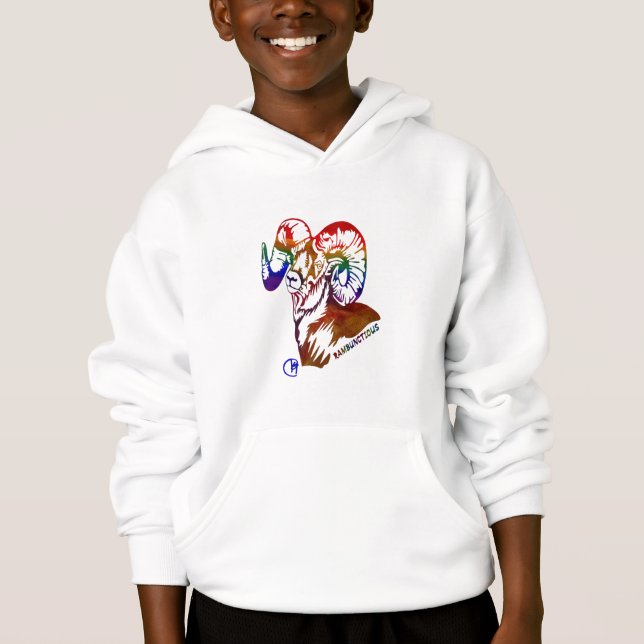 Rambunctious Ram Hoodie Sweatshirt (Front)