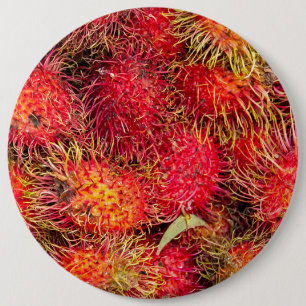 Rambutan 6 Cm Round Badge
