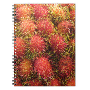 Rambutan Tropical Fruit Notebook