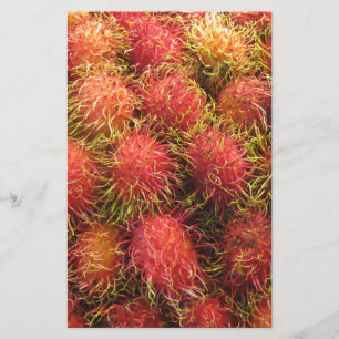 Rambutan Tropical Fruit Stationery