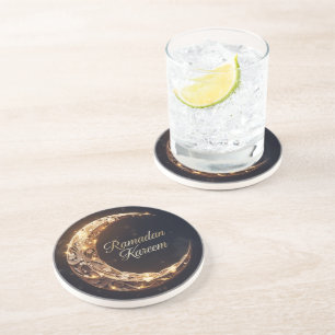 Ramdan Kareem Home decor glass coaster 