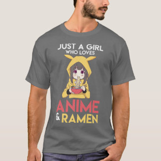Ramen And Anime Girl Japanese Food Japan 1311 T-Shirt