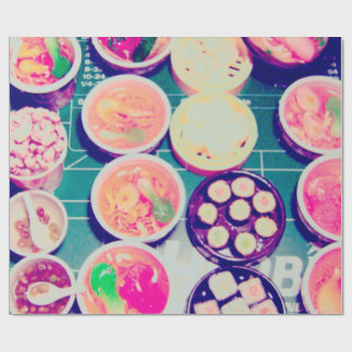 ramen and sushi wrapping paper