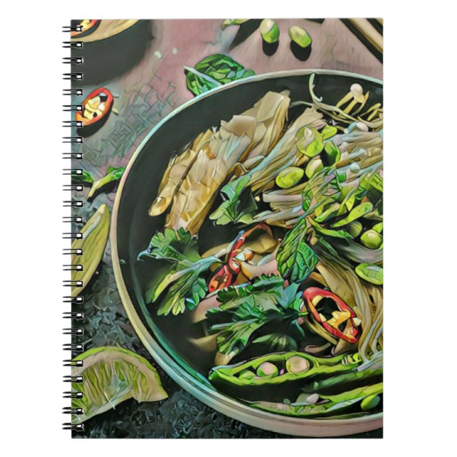 Ramen artwork notebook (Front)