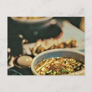 Ramen artwork postcard