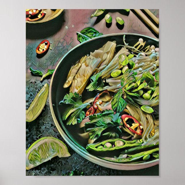 Ramen artwork poster (Front)