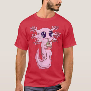 Ramen Axolotl Kawaii Anime Japanese Food Gift Teen T-Shirt