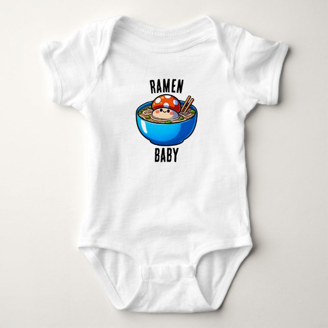 Ramen Baby Jersey Bodysuit (Front)