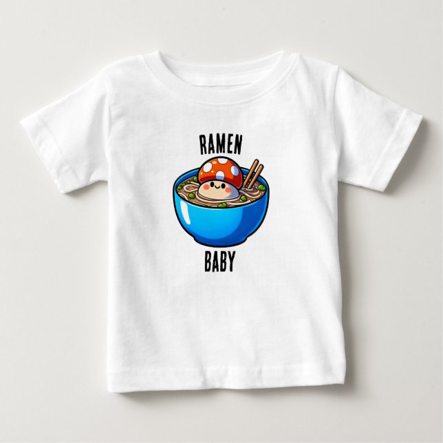 Ramen Baby T-shirt Baby Top (Front)