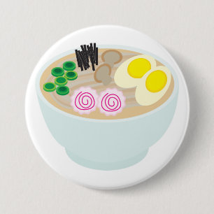 Ramen Bowl 7.5 Cm Round Badge