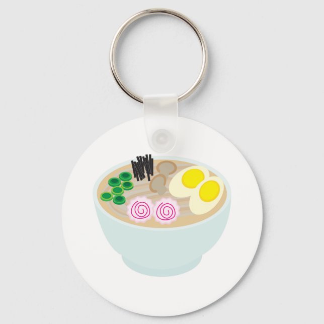 Ramen Bowl Key Ring (Front)