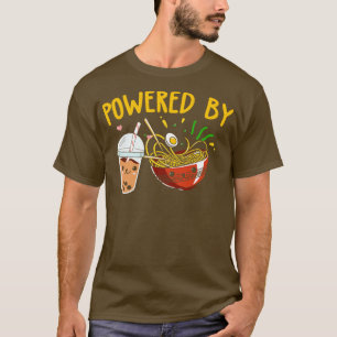 Ramen Bubble Tea Boba Japanese Noodles T-Shirt
