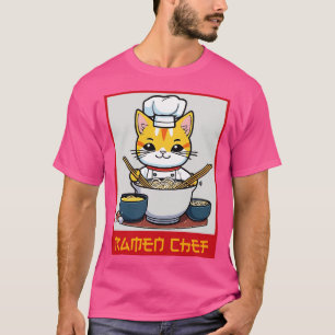 Ramen Cat Chef T-Shirt
