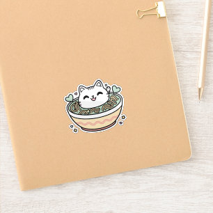 Ramen Cat - Cute Kawaii