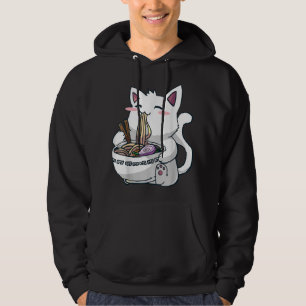 Ramen Cat Kawaii Anime Otaku T-Shirt Hoodie