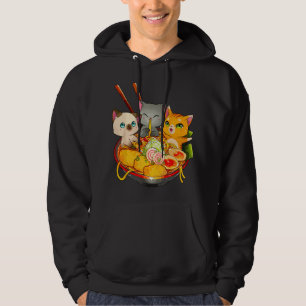 Ramen Cat Kawaii Neko Anime Otaku Cats Japanese No Hoodie