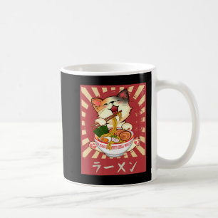 Ramen Cat Neko Anime Kawaii Japanese Merch Gifts G Coffee Mug