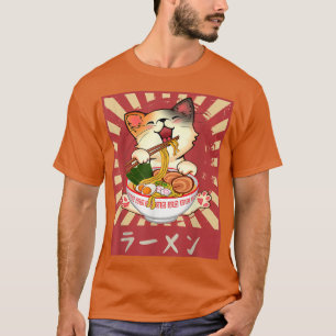 Ramen Cat Neko Anime Kawaii Japanese Merch Gifts G T-Shirt