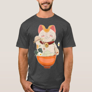 Ramen Cat Neko Anime Otaku Kawaii Japanese Gifts G T-Shirt