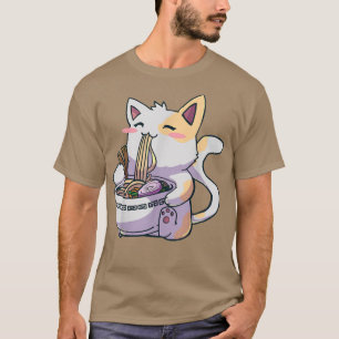 Ramen Cat T Kawaii Anime Tee Japanese Gift