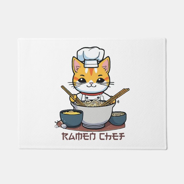 Ramen Chef Doormat (Front)