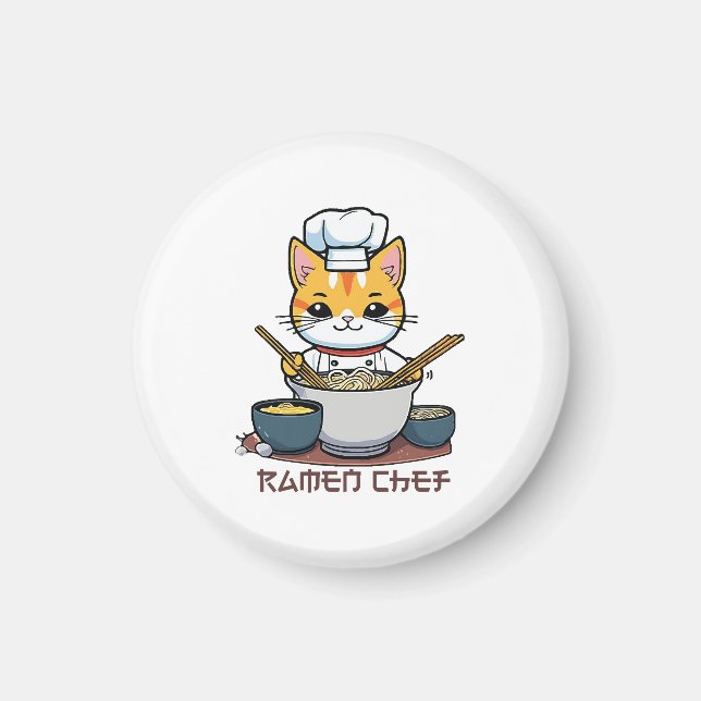 Ramen Chef Magnet (Front)