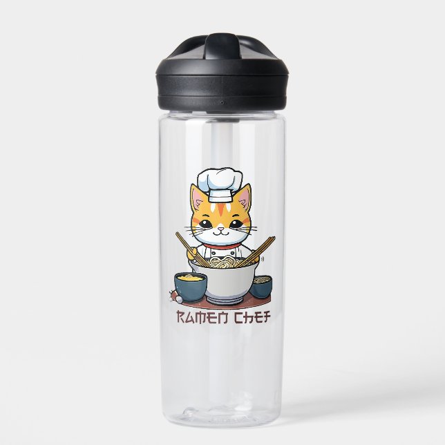 Ramen Chef Water Bottle (Front)