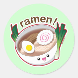 Ramen! Classic Round Sticker