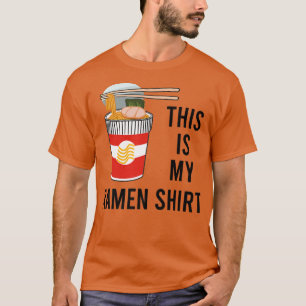 Ramen Design Japanese Food Art Ramen Noodles 1529 T-Shirt