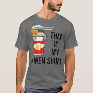 Ramen Design Japanese Food Art Ramen Noodles  T-Shirt