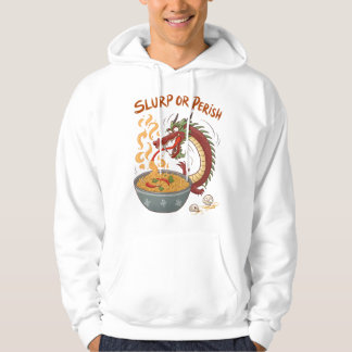 Ramen Dragon Fury | Spicy Noodle & Skull Steam T-S Hoodie
