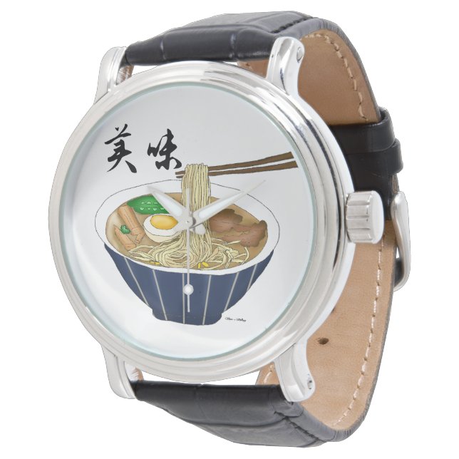 Ramen Foodie Japanese  Watch (Angled)