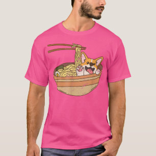 ramen japan food japanese food Shiba Inu  T-Shirt