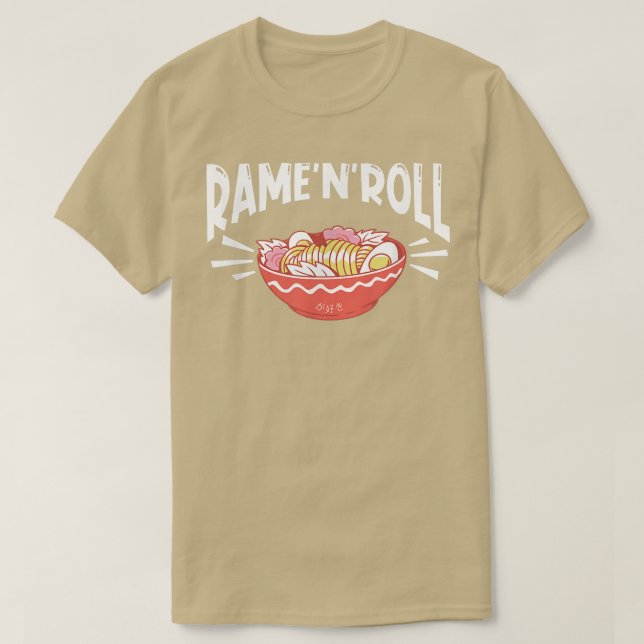 Ramen Japan Kawaii Noodle Bowl Pun1060 T-Shirt (Design Front)