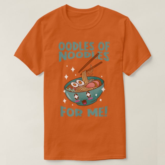 Ramen Japan Kawaii Noodle Bowl  T-Shirt (Design Front)