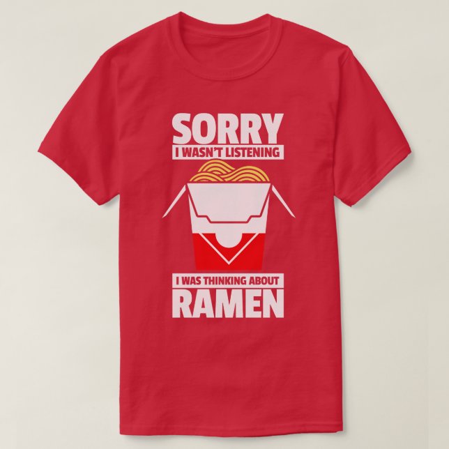 Ramen Japanese Noodles 2 T-Shirt (Design Front)