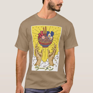Ramen Japanese Noodles Soup Bowl Japan Food Anime  T-Shirt
