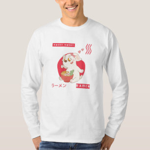 Ramen Japanese Noodles Sweet Dog Eats Ramen T-Shirt