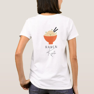 Ramen/Japanese Restaurant White Modern Business T-Shirt